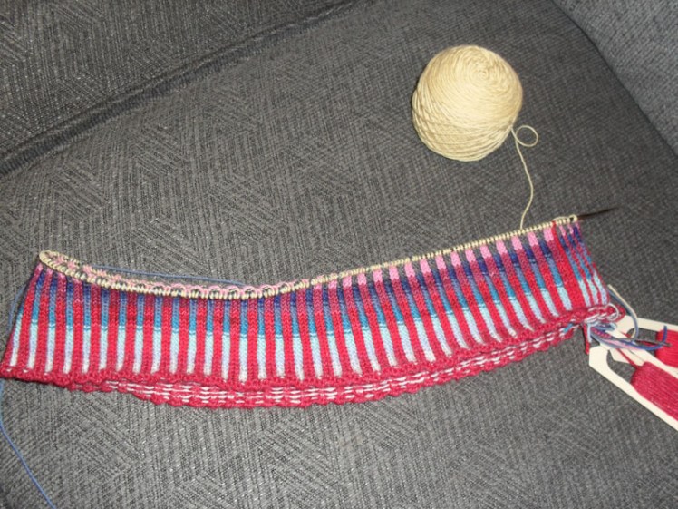 Corregated rib, view 1