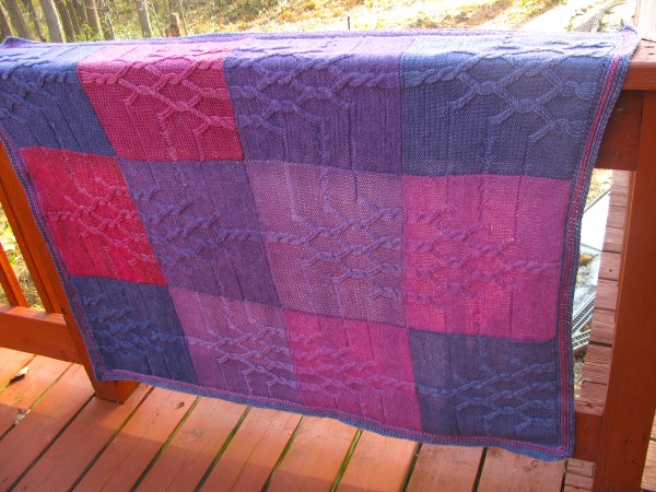 Crystal Patterns in purple/pink