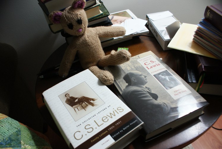 "Phoebette" looks on, naked and unashamed.