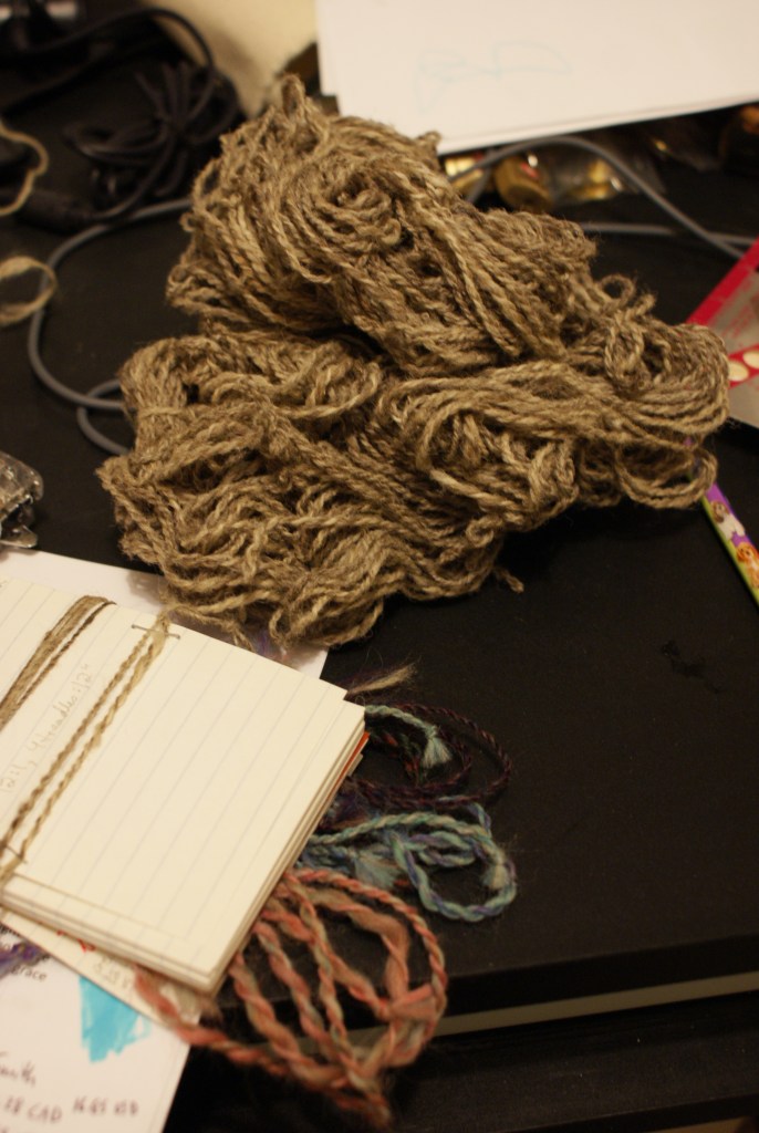 This is what a skein looks like that has *all* of its expressed energy in the ply twist.